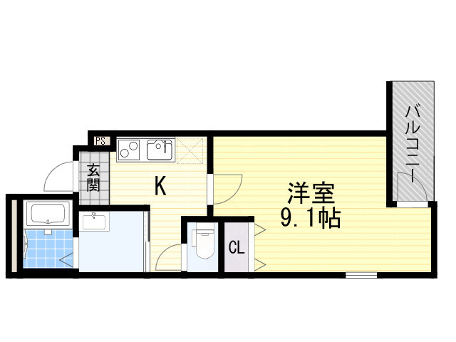 フジパレス新北島の間取り