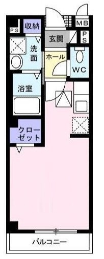 船橋市咲が丘のマンションの間取り