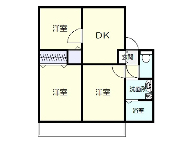 シーダーハウスII（八斗島町）の間取り