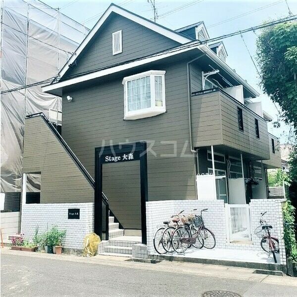 名古屋市守山区大森のアパートの建物外観