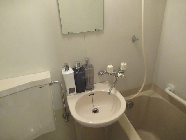 洗面設備　モデルルームです