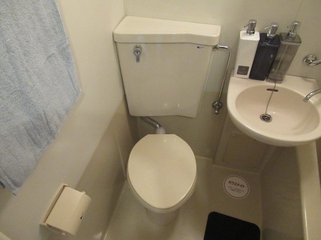 トイレ　モデルルームです