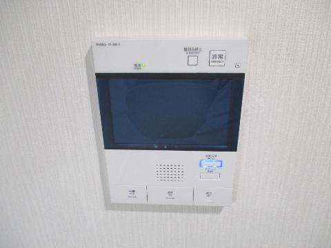 セキュリティ　カメラ付インターホン（イメージ）
