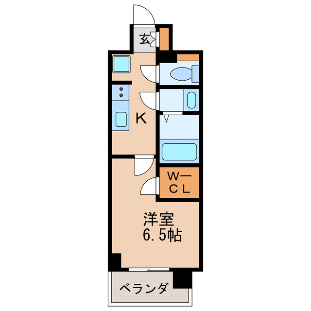 アドバンス名古屋ブランシュの間取り