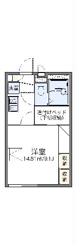 レオパレス寺東第１の間取り