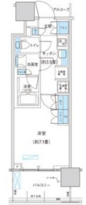 柏市若柴のマンションの間取り