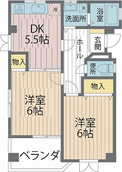 カーサ白銀の間取り