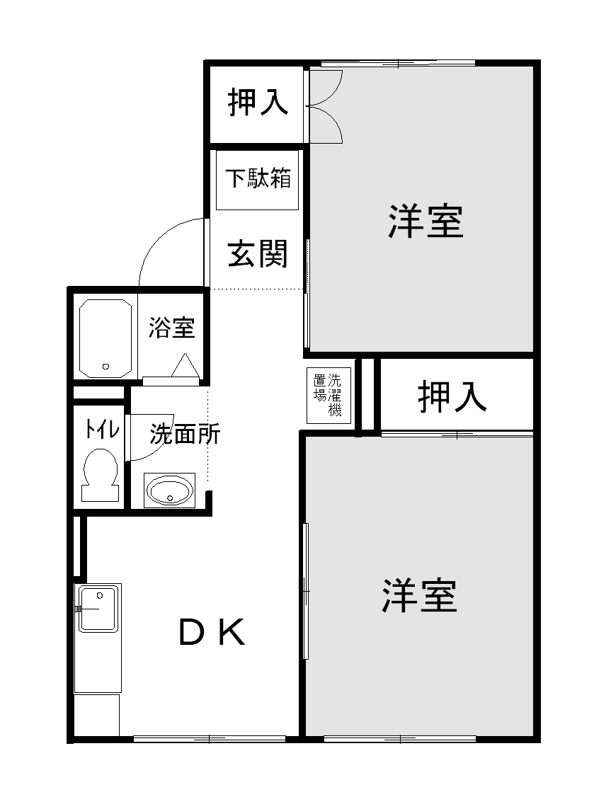 プランドールの間取り