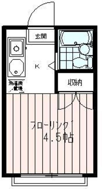 南野ハイツE号棟の間取り