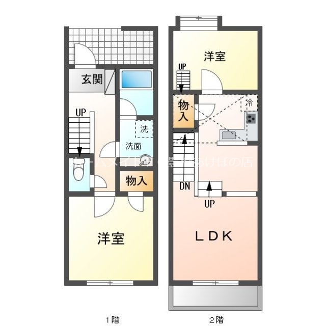 セザンヌ大久保の間取り