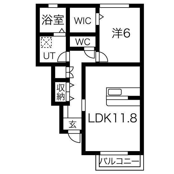 アサンテサーナの間取り