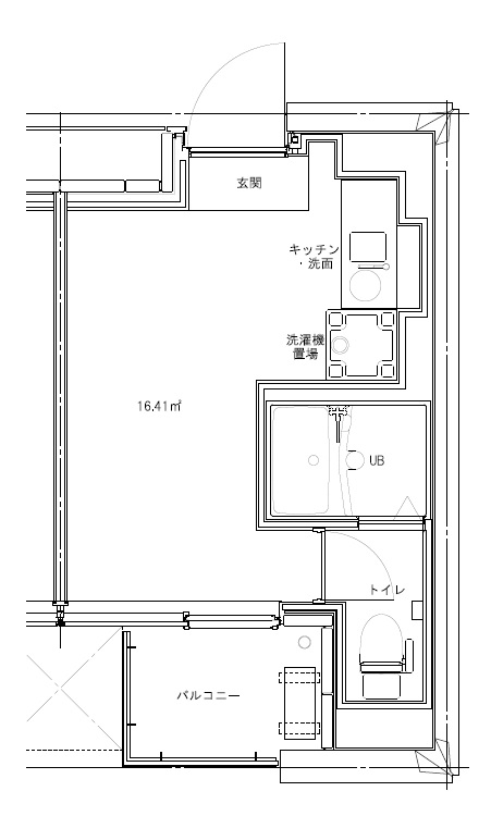 TUSグローバルレジデンス野田キャンパス内の間取り