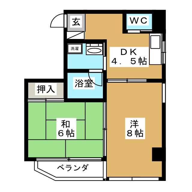 シルバースティックの間取り