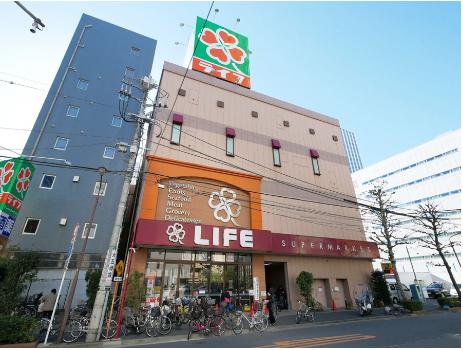 スーパー　ライフ神田和泉町店（スーパー）まで436m
