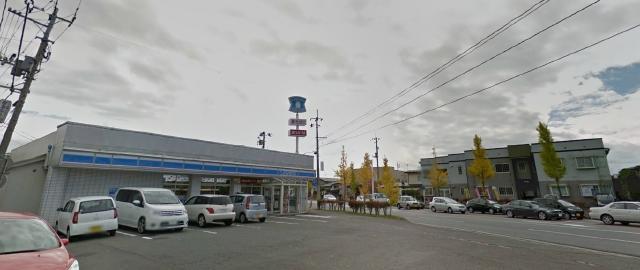 コンビニ　ローソン秋田さくら店（コンビニ）まで350m