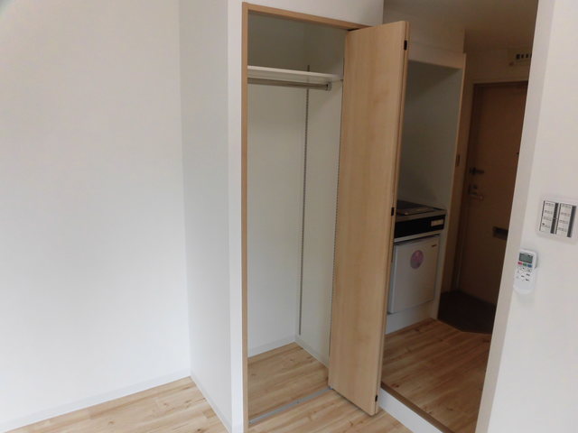 収納　収納スペースも確保されています