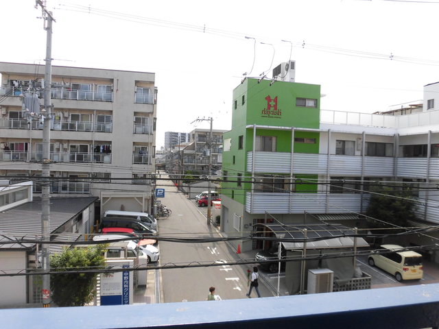 眺望　バルコニーから見た眺望です