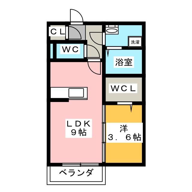 パルフェの間取り