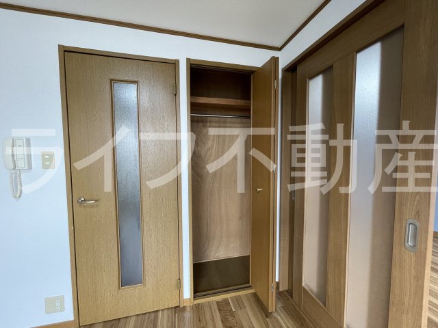 収納　収納のためのスペースです