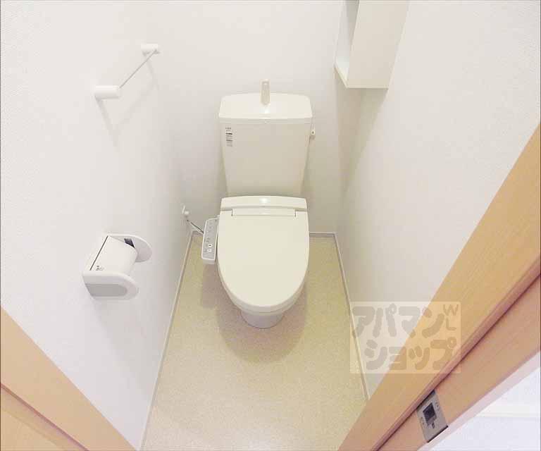 トイレ　ウォシュレット完備！