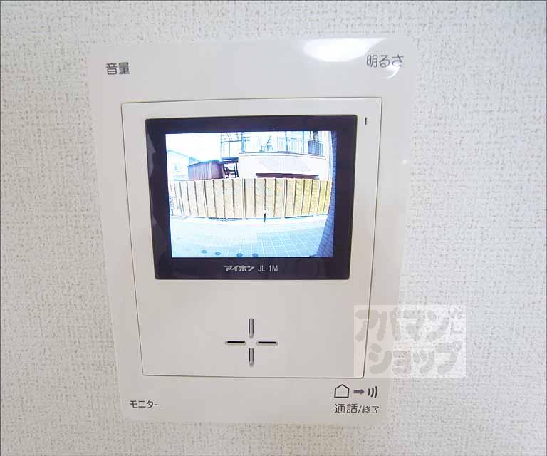 セキュリティ　テレビホン完備！防犯対策に必須です！
