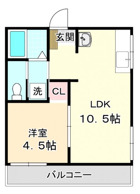 エルカストの間取り