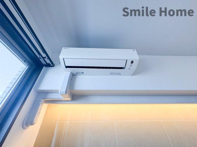 その他設備　エアコン付きで夏でも冬でも快適に過ごせます！