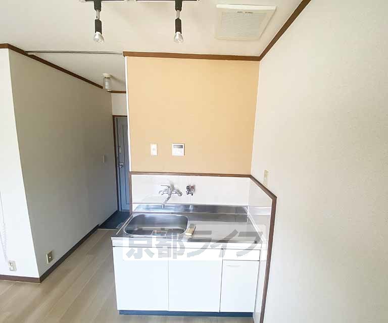 キッチン　ガスコンロ設置可