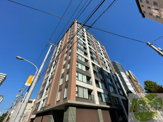 建物外観　札幌市中央区南７条西「プライムメゾン鴨々川」