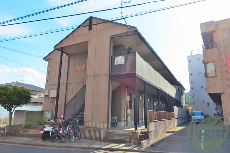 建物外観　仙台市若林区河原町「サン・リバー」