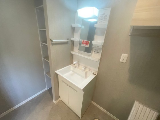 洗面設備　※別号室の写真です。