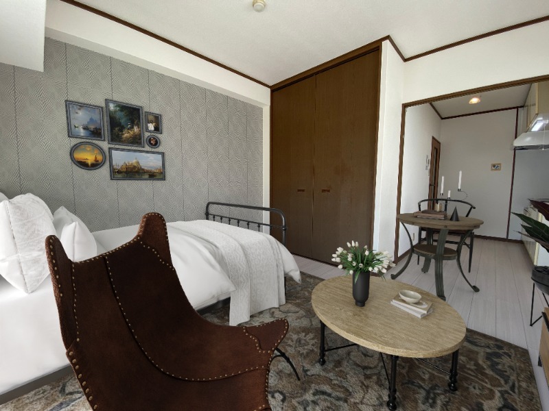 居室・リビング　ＣＧ写真になります。物件に付帯するものではありません