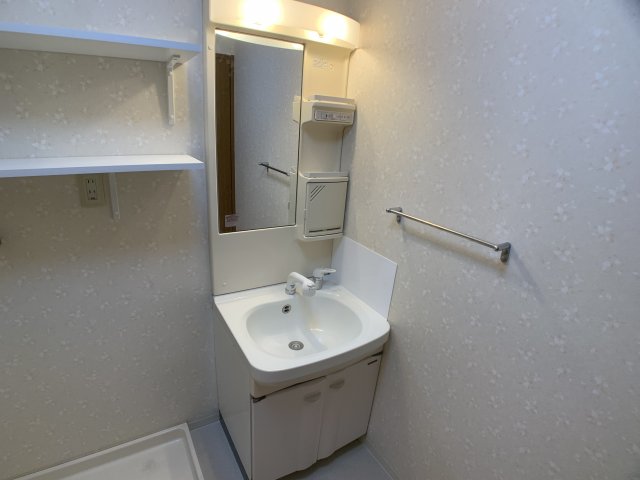 洗面設備　洗面所内に洗濯機置場あり