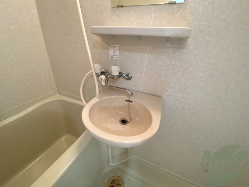 洗面設備　独立はしていませんが、こちらには洗面台がありますよ～