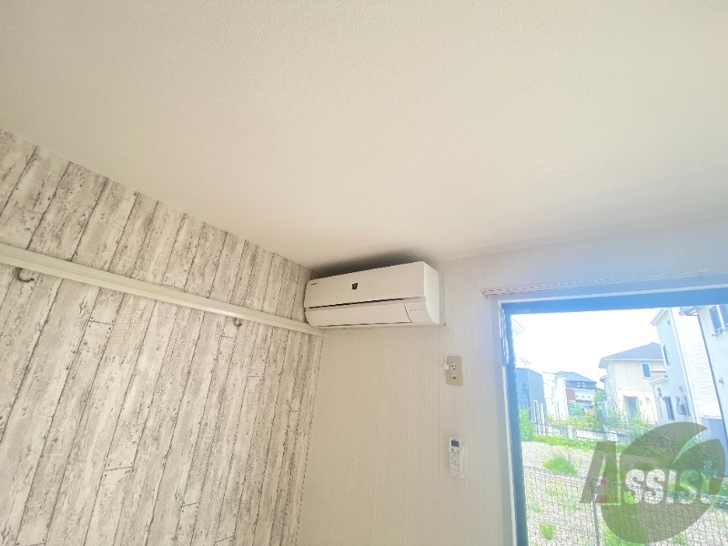 その他設備　エアコンがあるので、夏も冬も快適ですね。