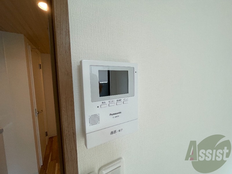 その他設備　モニタ付きインターホンがあるのは使い勝手が良さそうですね。