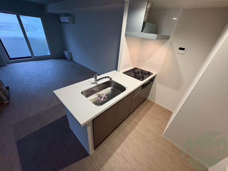 キッチン　システムキッチンなので、すぐお料理に使えます！