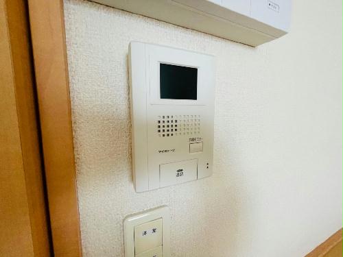 セキュリティ　TVモニター付きインターフォン