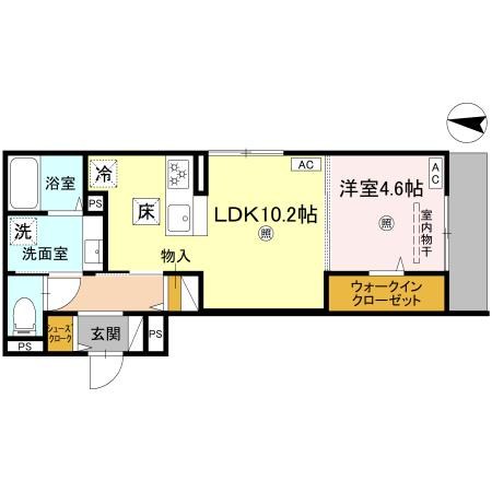 MAISON DE 青木の間取り写真