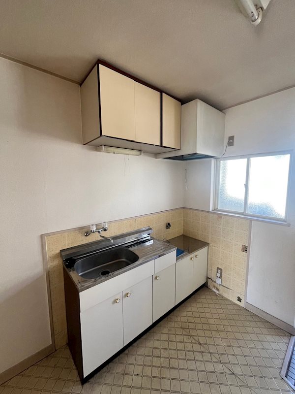 キッチン　ガスコンロが設置できるキッチンです！※イメージ