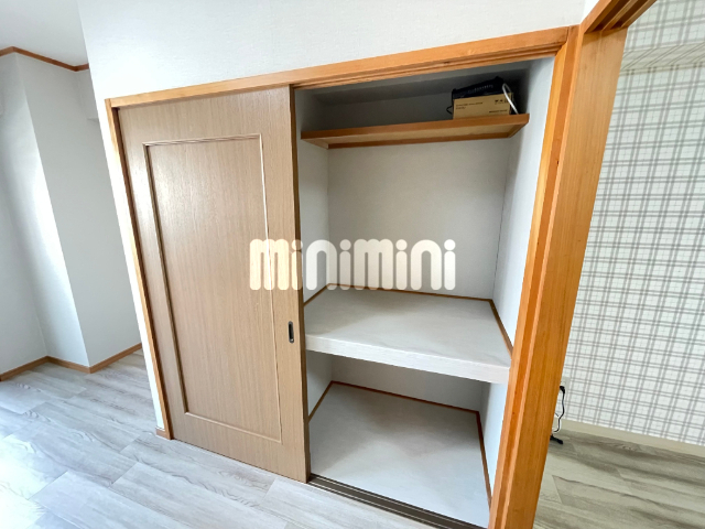 収納　収納スペースもしっかり確保。