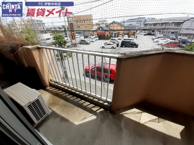 バルコニー　同物件別室の写真です