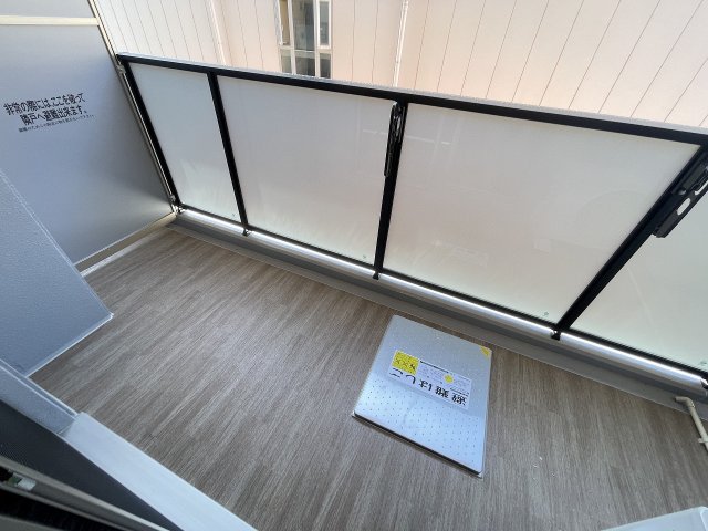 バルコニー　広々としたバルコニーです