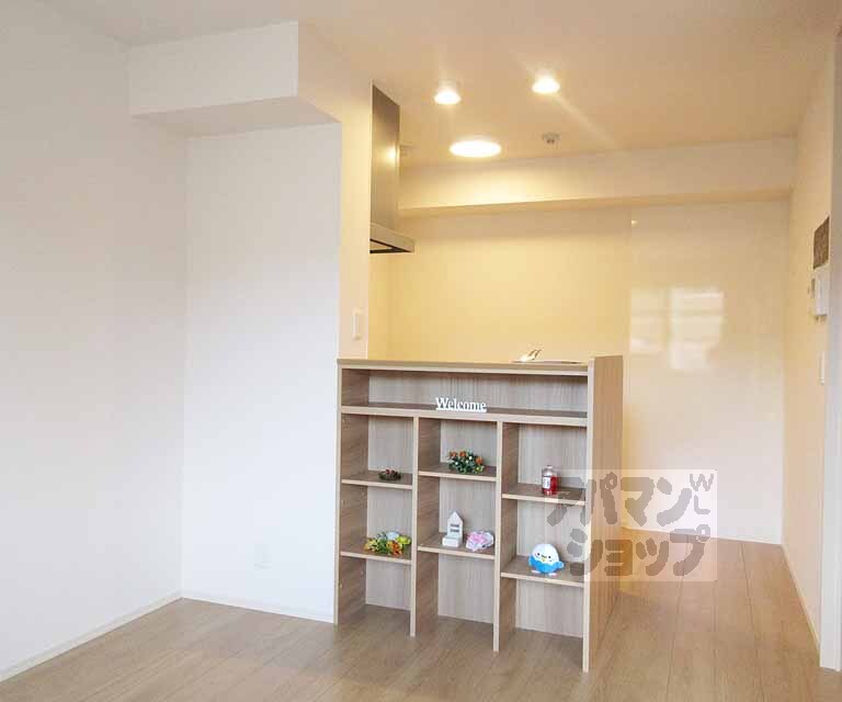 居室・リビング　オシャレなカウンターキッチンです。