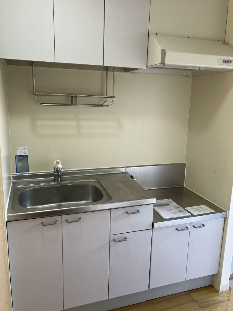 キッチン　オーナー様にてコンロ設置予定