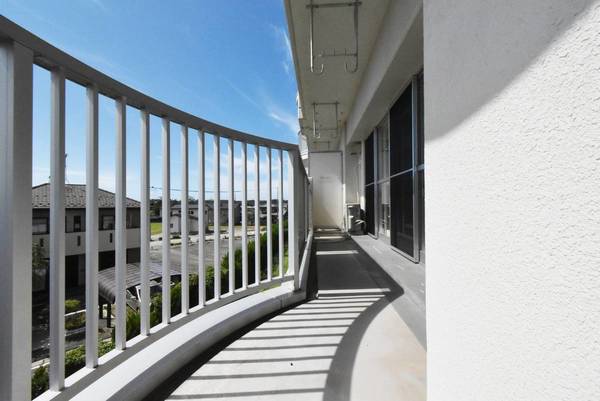 バルコニー　ビレッジハウスの同一物件・同一タイプの間取りの写真です