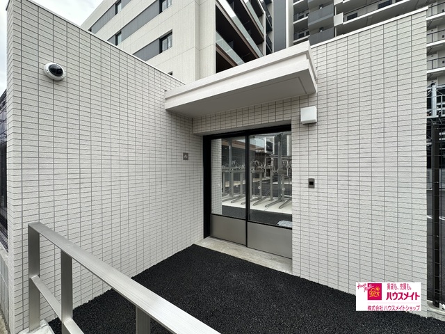 セキュリティ　自転車置き場入口もオートロックです！