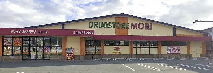 ドラックストア　ドラッグストアモリ 山川店（ドラッグストア）まで501m