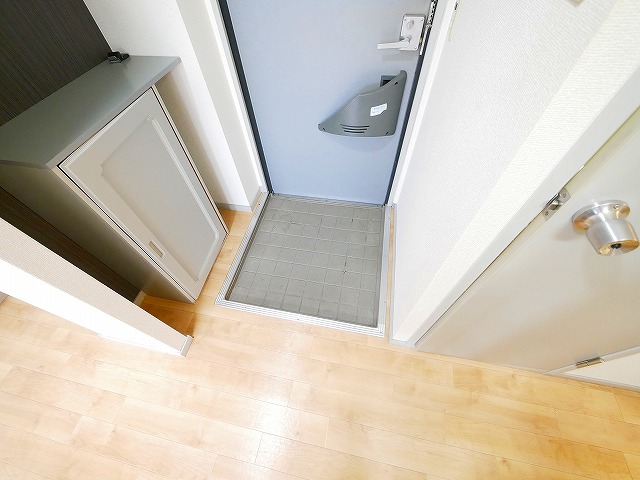 玄関　ゆったりとした玄関です