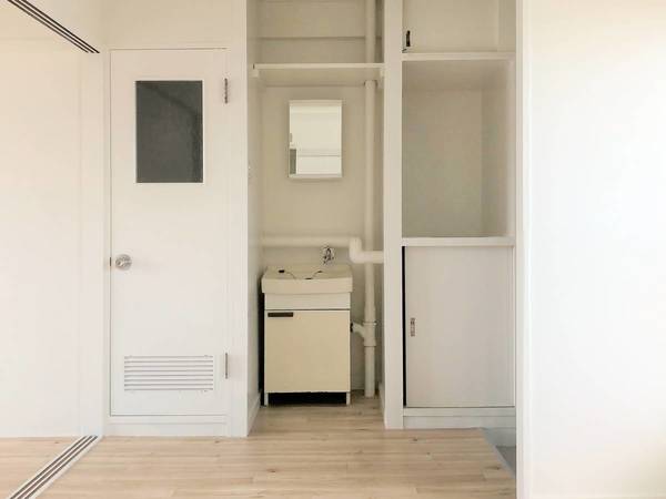 洗面設備　ビレッジハウスの同一物件・同一タイプの間取りの写真です